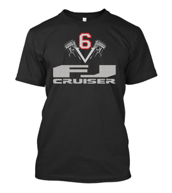 FJ CRUISER V6 Piston Engine T-Shirt