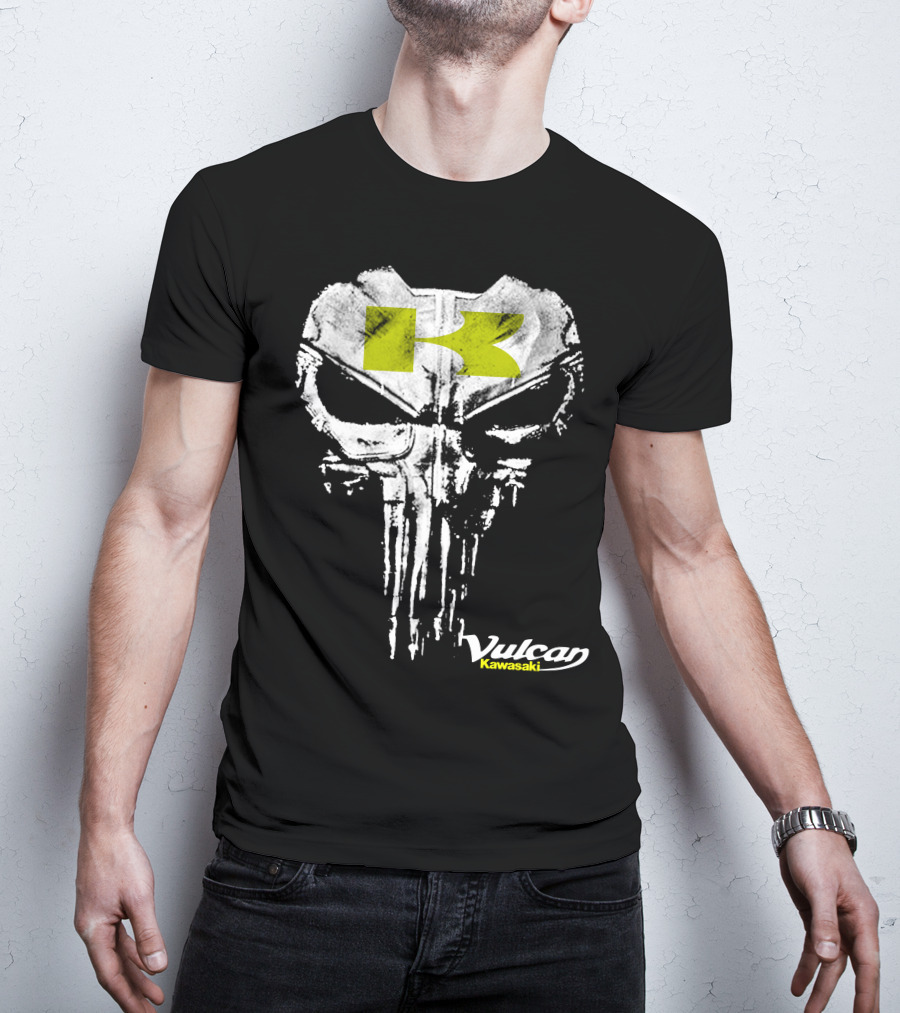 Kawasaki Vulcan Skull Icon 01 T-Shirt