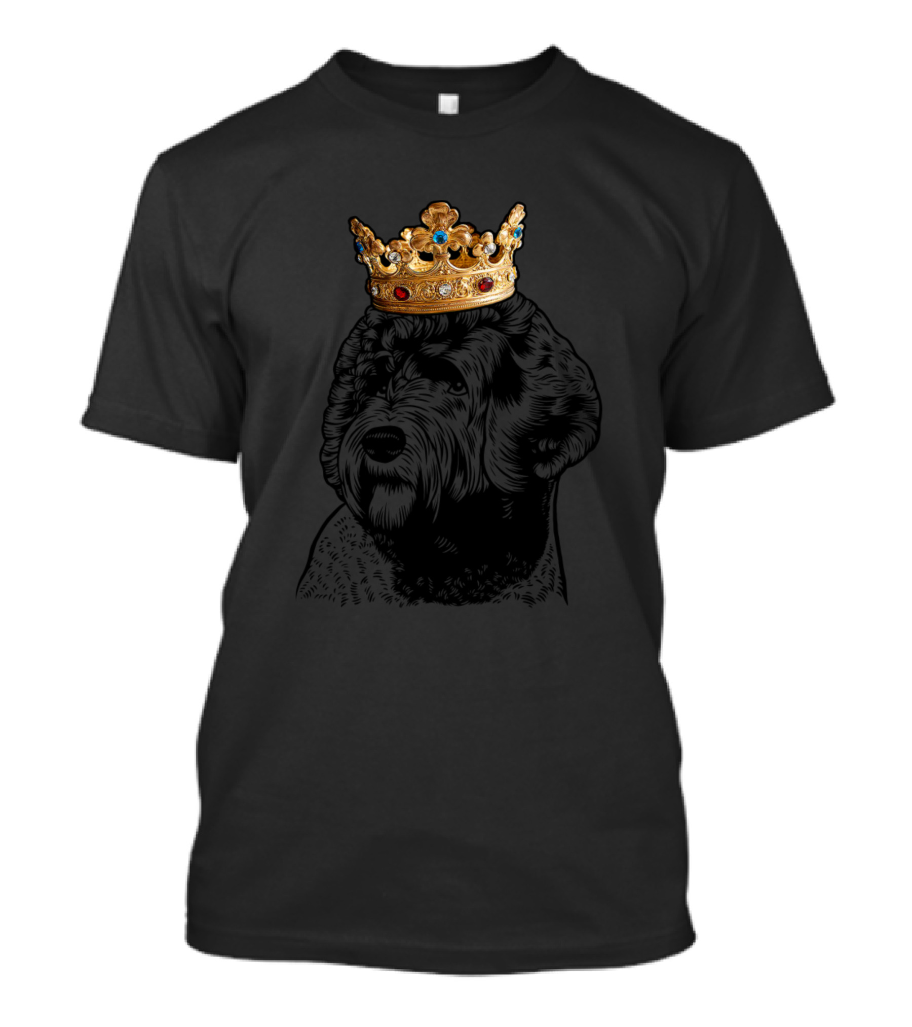 Portuguese Water Dog Regal Crown King Queen T-Shirt