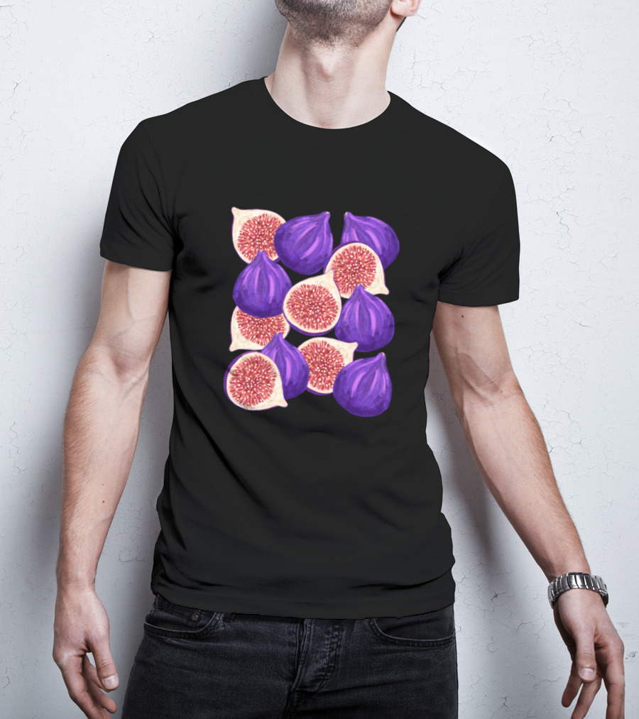 Purple Figs Fruit T-Shirt