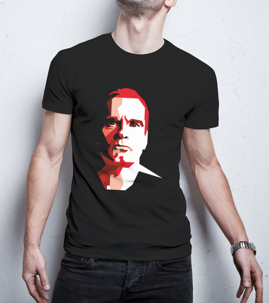 Henry Rollins Colorful Geometric T-Shirt