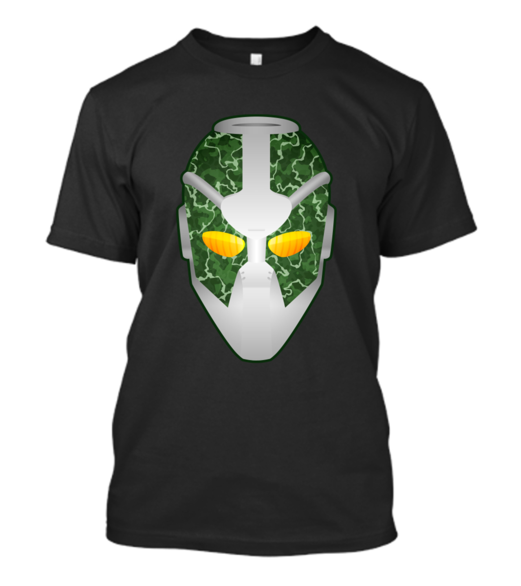 JoJo's Bizarre Adventure Hierophant Green Stand Mask T-Shirt
