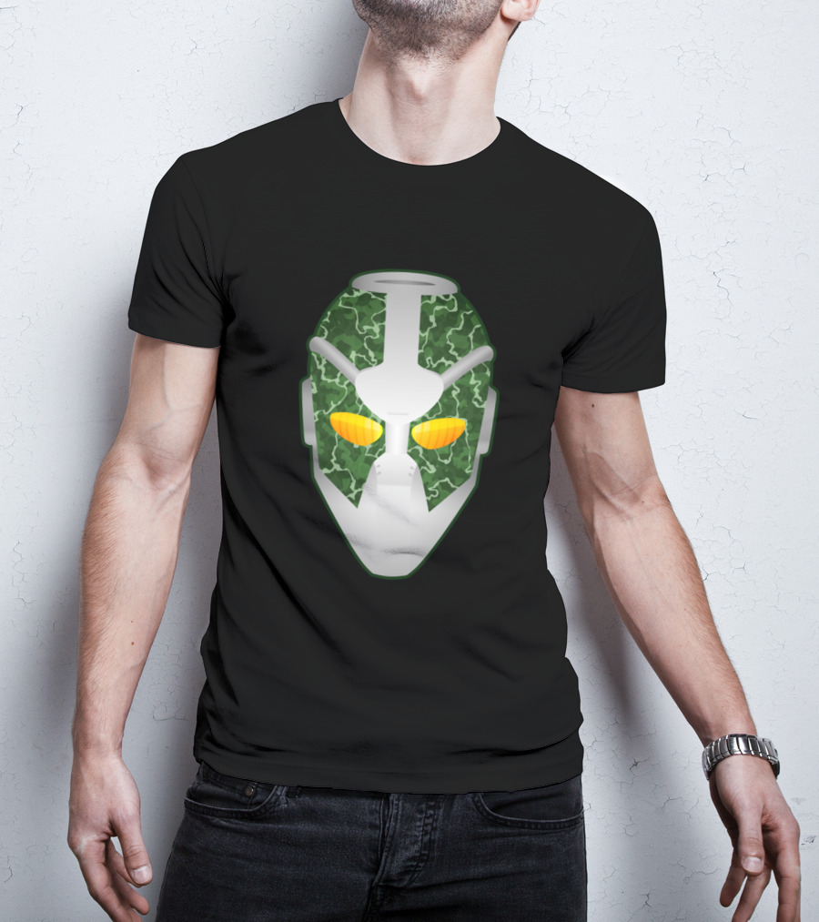 JoJo's Bizarre Adventure Hierophant Green Stand Mask T-Shirt