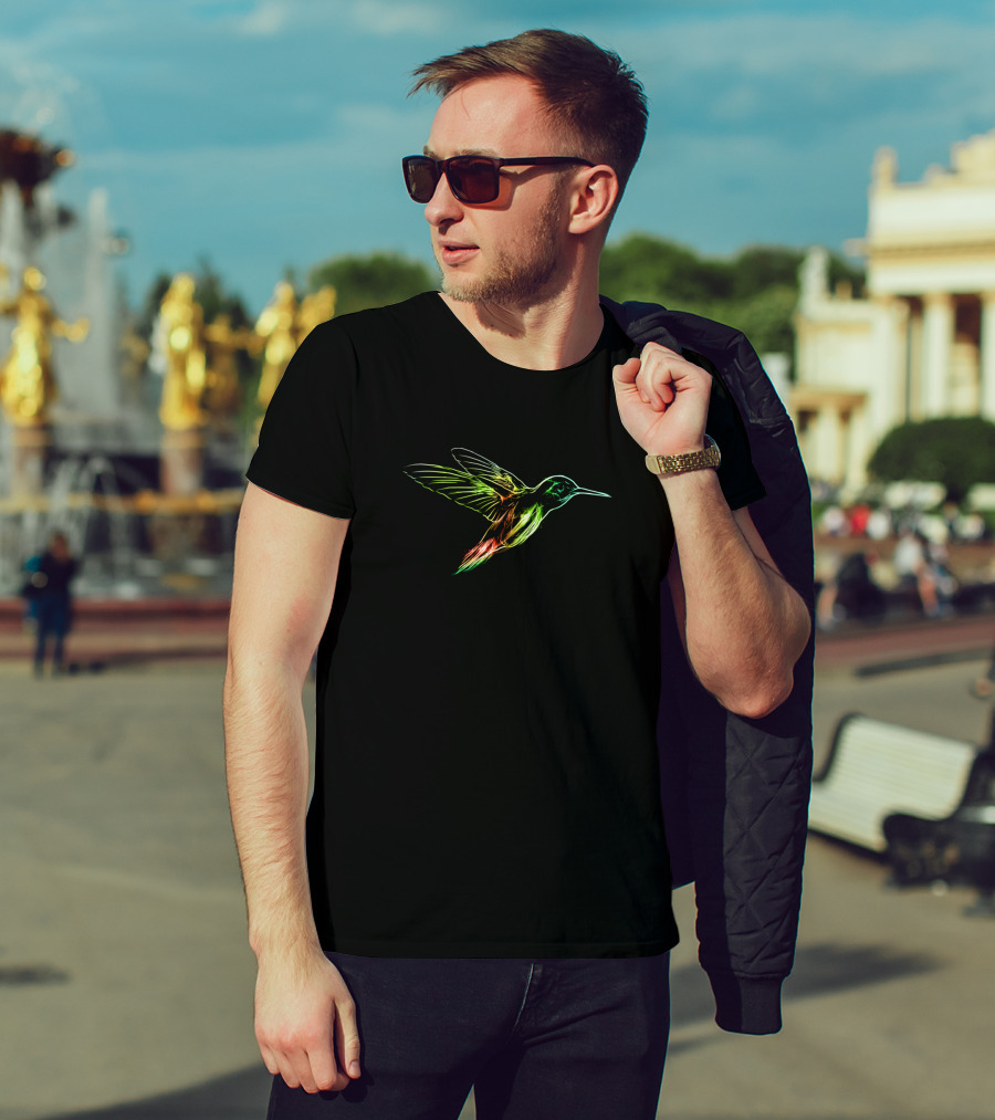 Humming Bird Neon Flight T-Shirt
