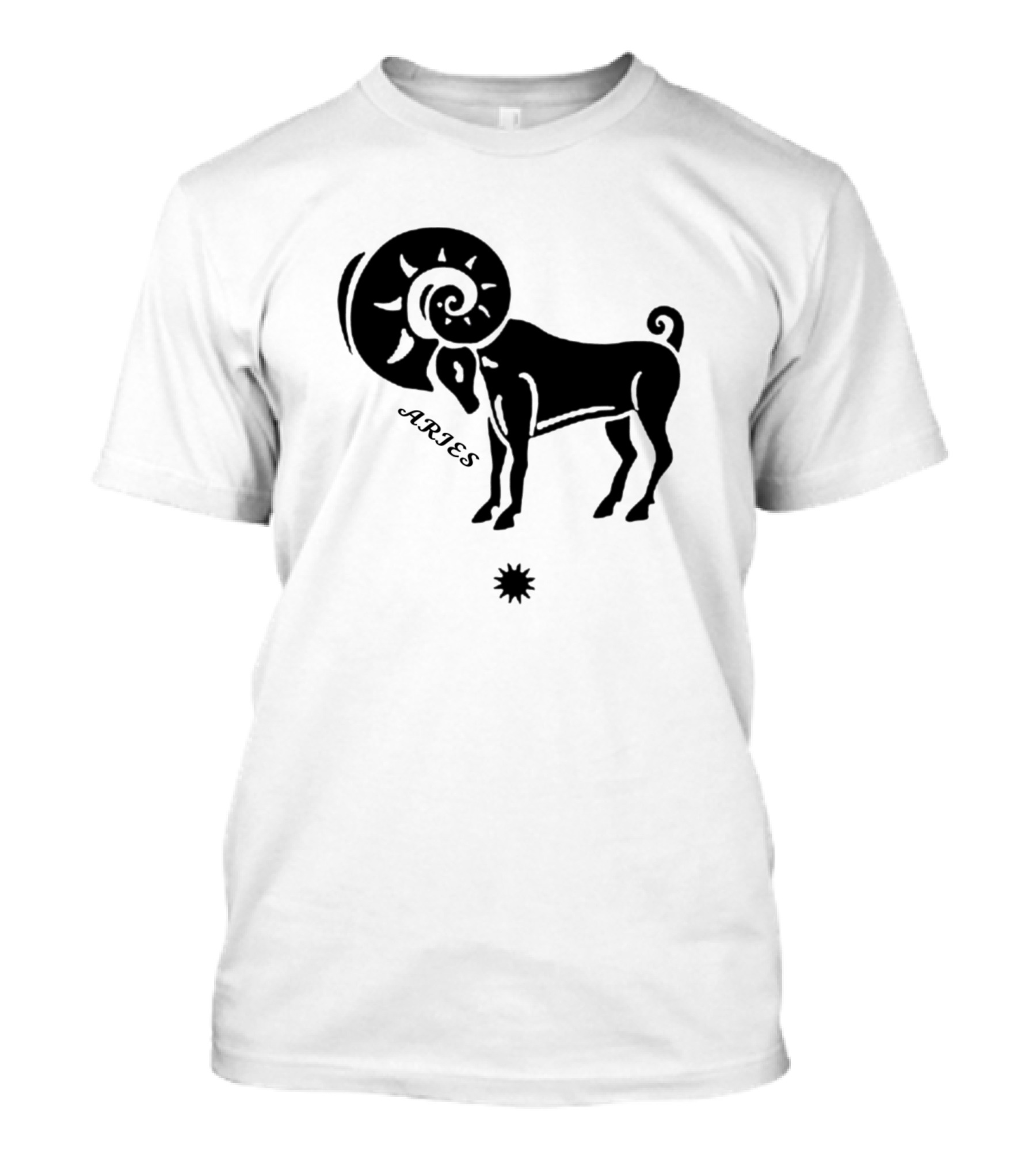 Aries Zodiac Ram Horoscope Star T-Shirt