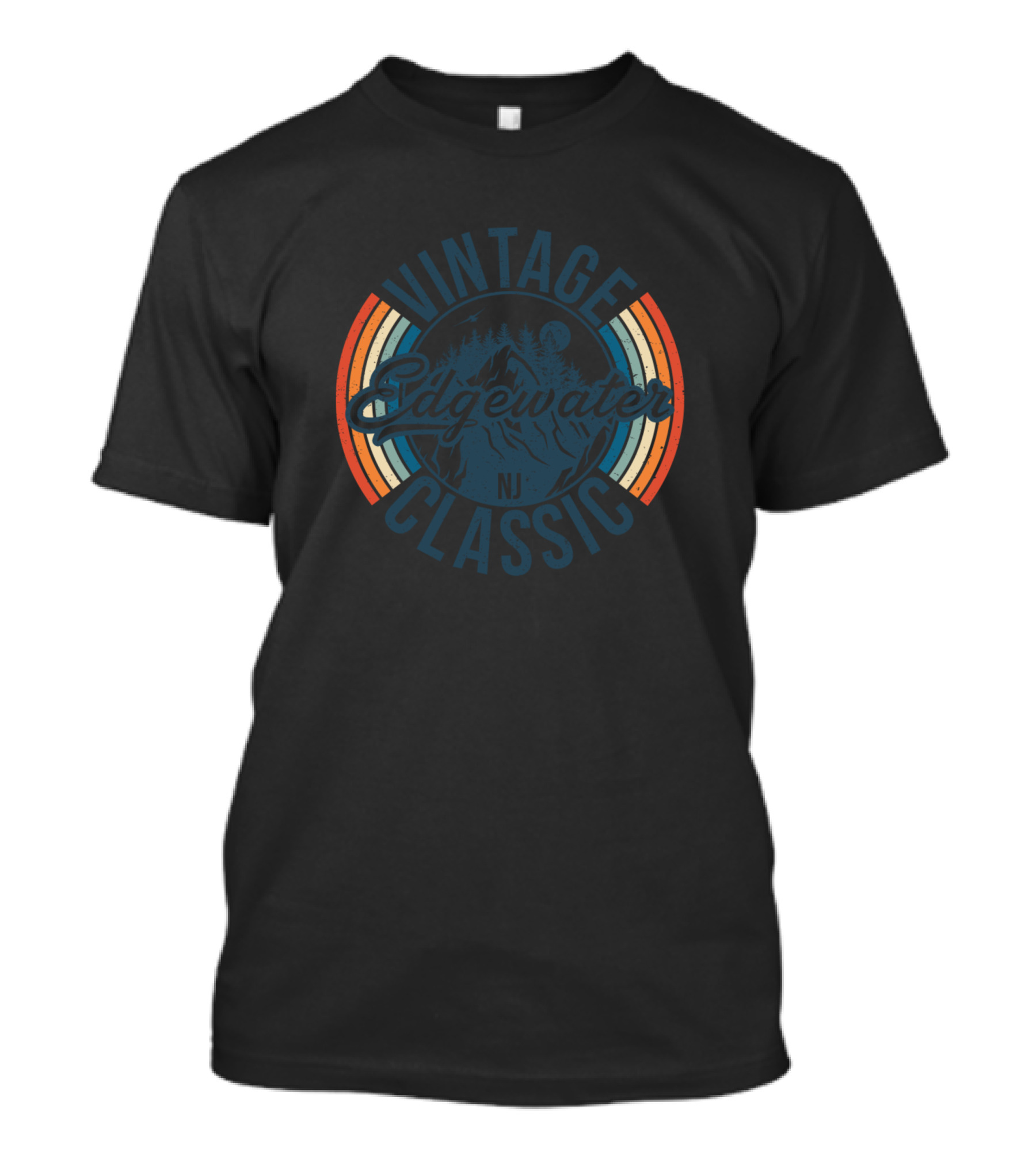 Vintage Classic Edgewater NJ T-Shirt