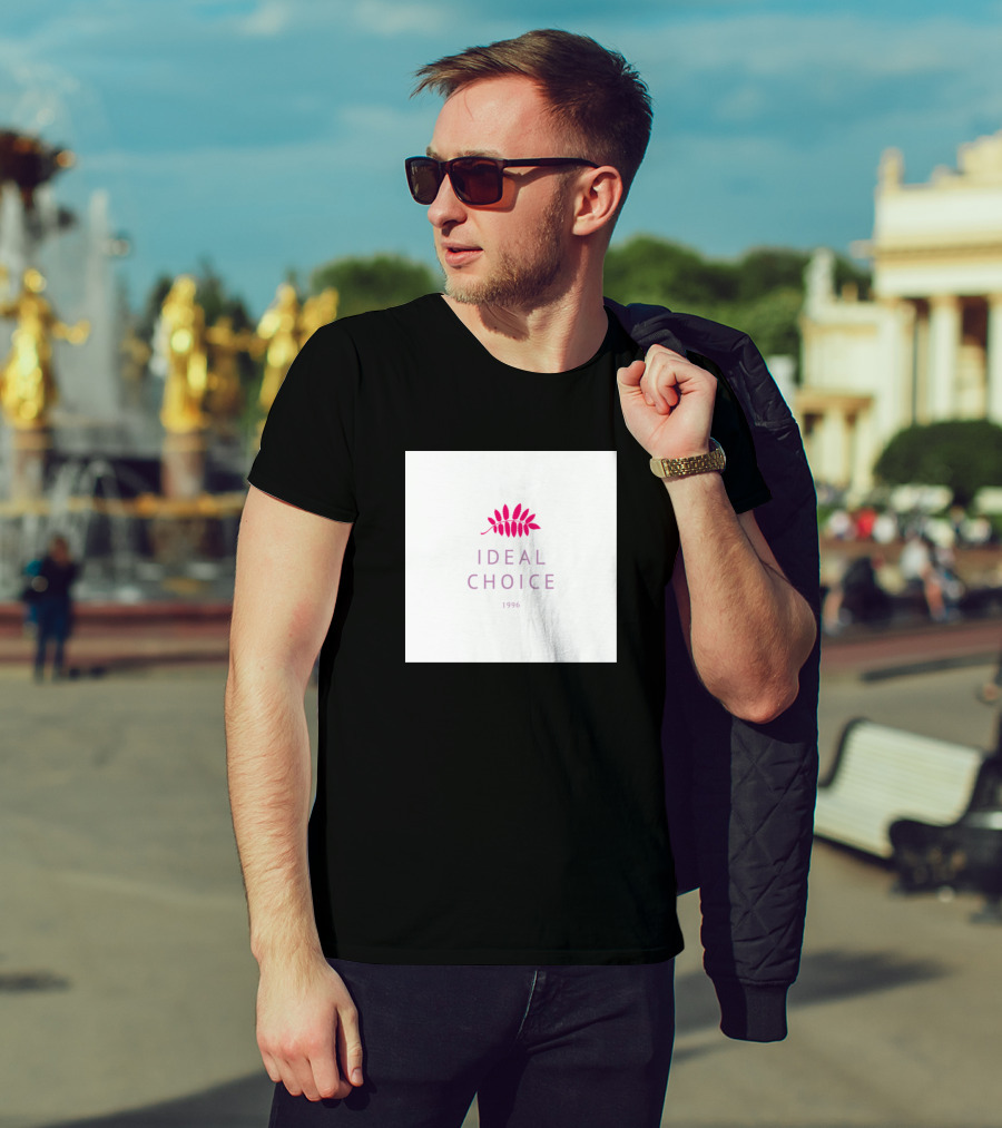IDEAL CHOICE 1996 Floral Emblem T-Shirt