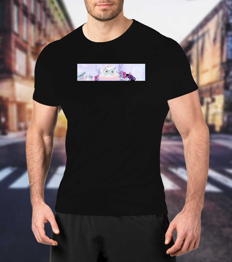 Hippopotamus Hot Coco Cozy Wonderland T-Shirt