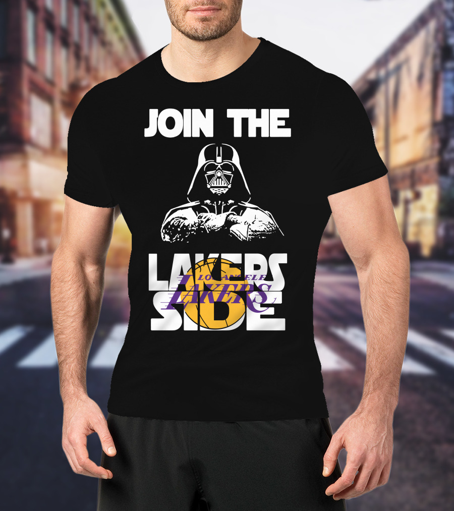 Join The Los Angeles Lakers Side T-Shirt