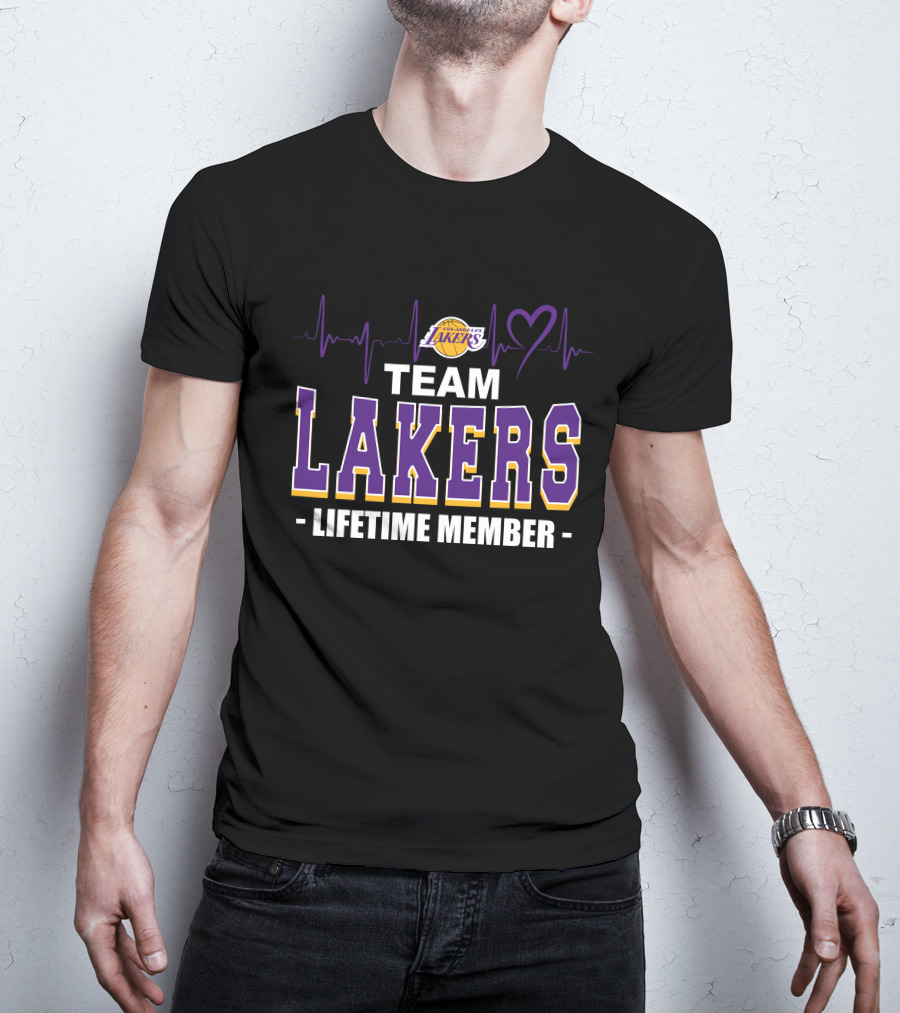 Team Lakers Lifetime Member Los Angeles Lakers T-Shirt