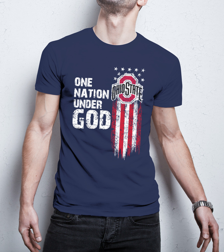 Ohio State Buckeyes One Nation Under God T-Shirt