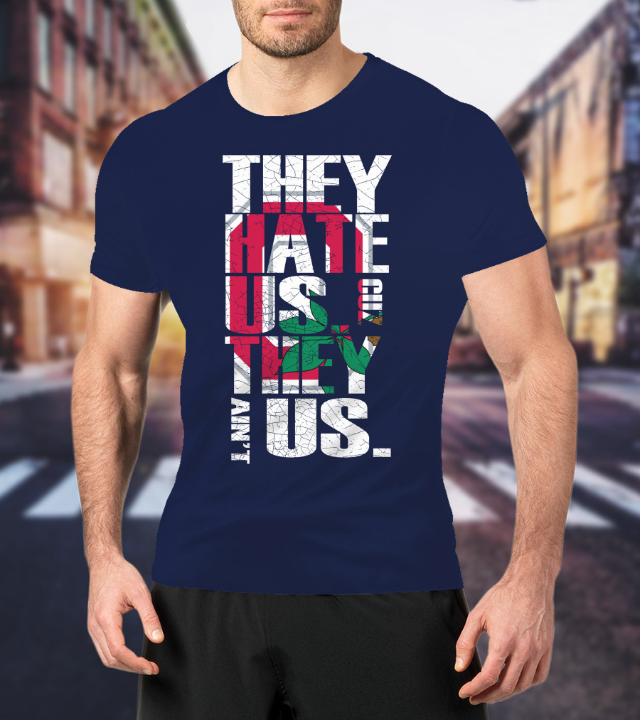 Ohio State Buckeyes They Hate Us Because They Ain't Us T-Shirt