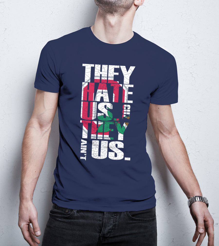 Ohio State Buckeyes They Hate Us Because They Ain't Us T-Shirt