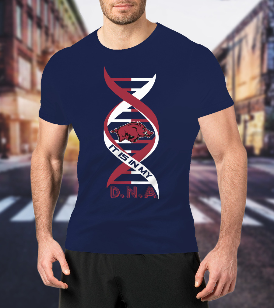 Arkansas Razorbacks It Is In My DNA. T-Shirt