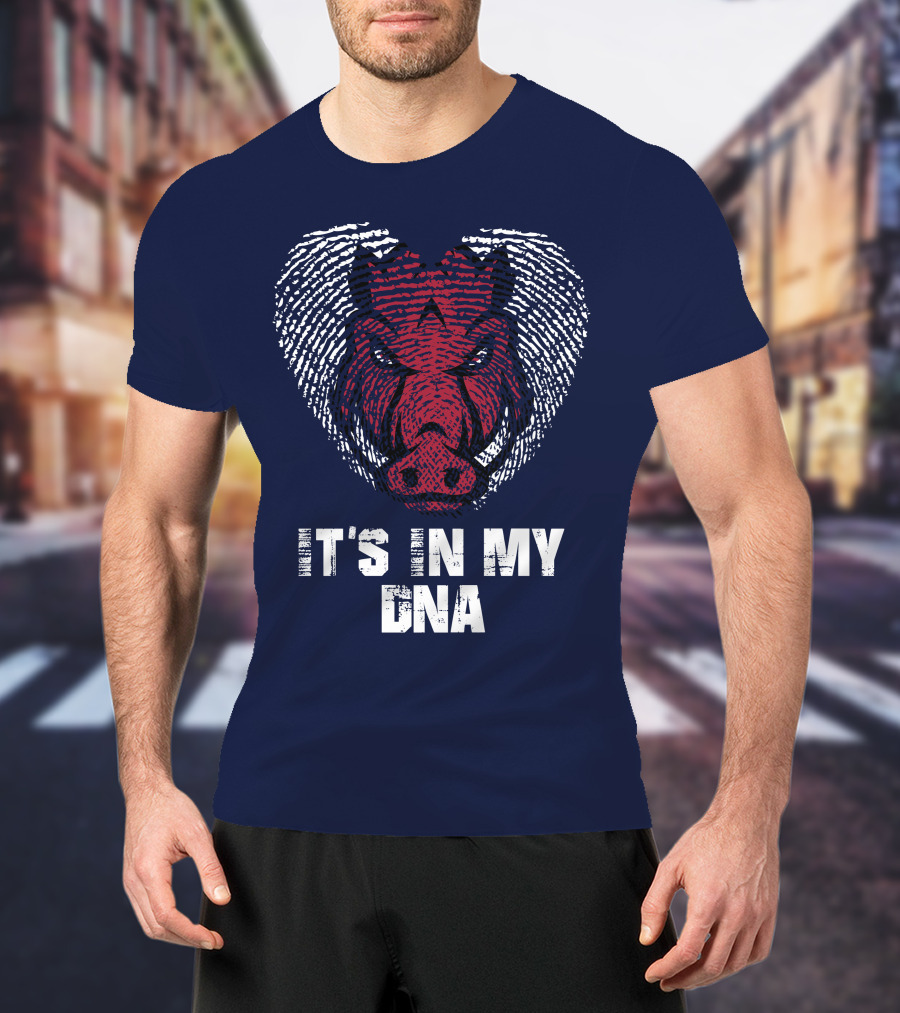 Arkansas Razorbacks It's In My Dna T-Shirt