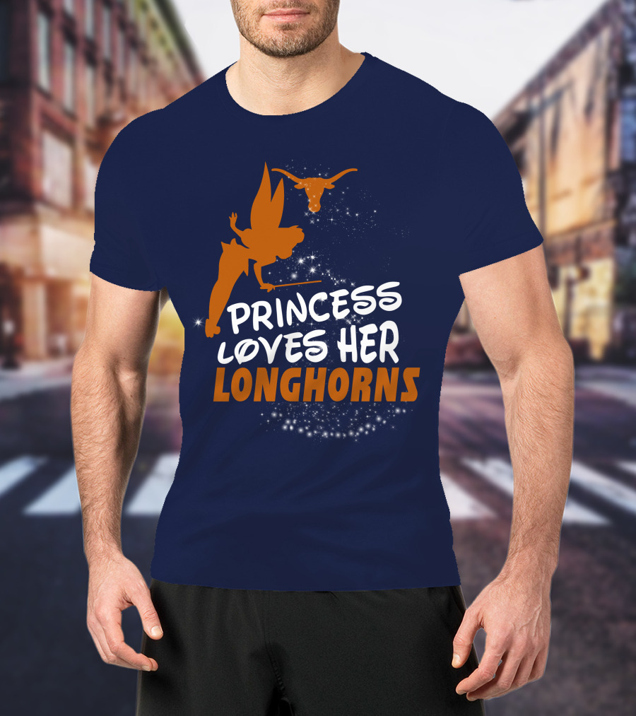 Princess Loves Her Texas Longhorns T-Shirt