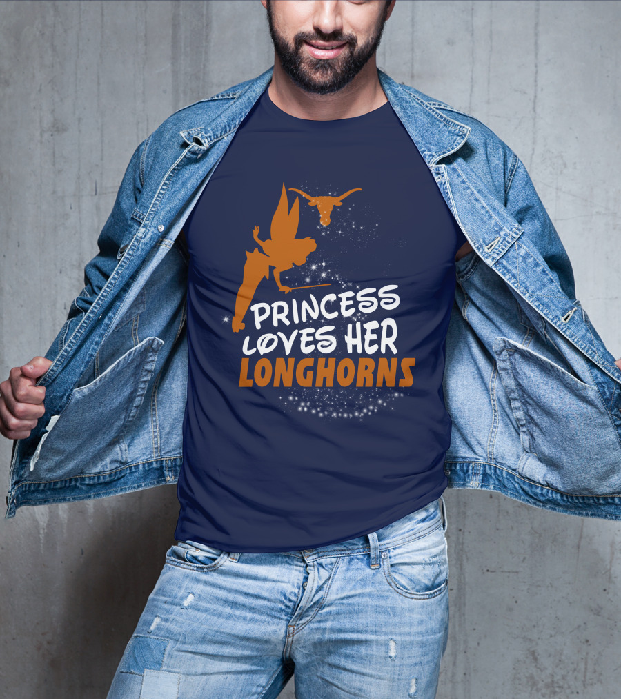 Princess Loves Her Texas Longhorns T-Shirt