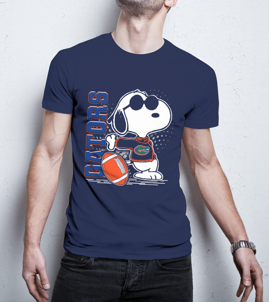 Gators Snoopy Football Florida T-Shirt