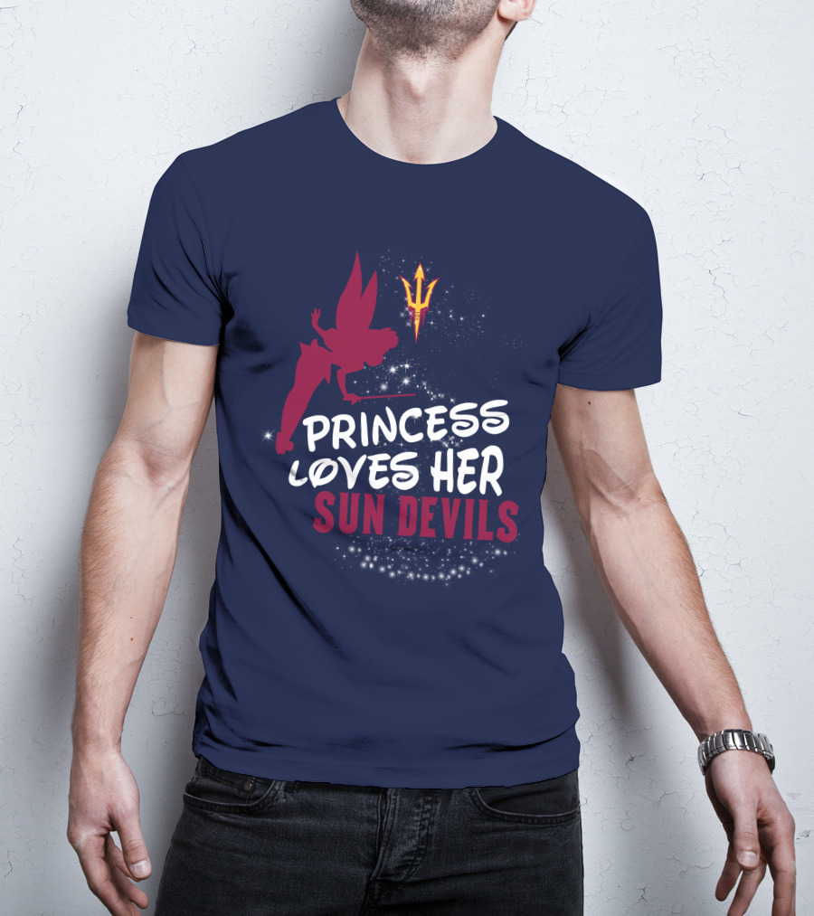 Princess Loves Her Arizona State Sun Devils T-Shirt