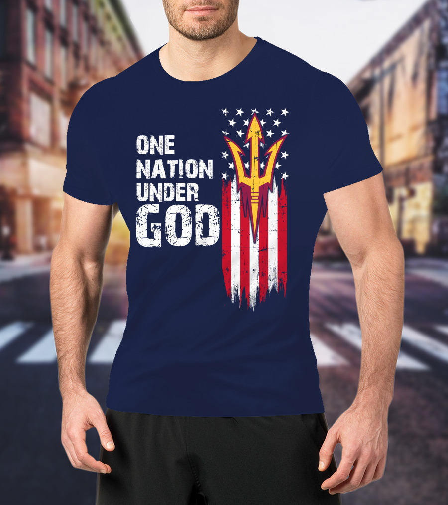 One Nation Under God Arizona State Sun Devils T-Shirt