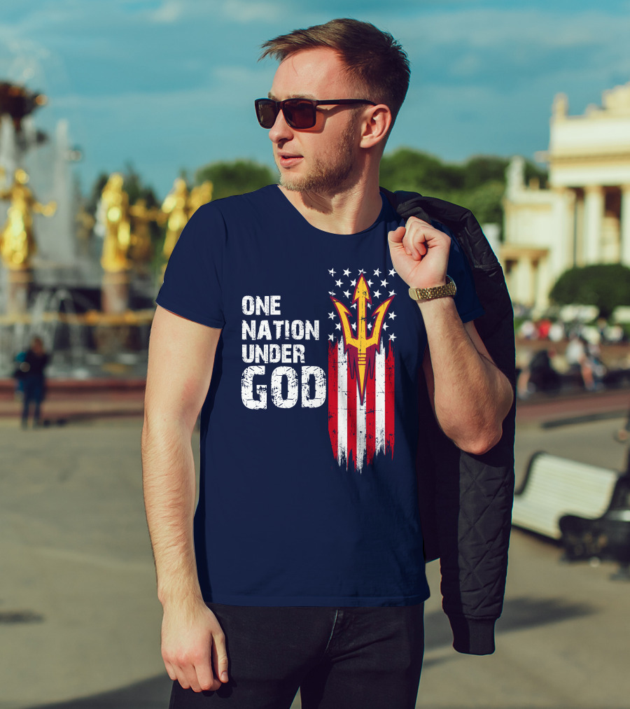 One Nation Under God Arizona State Sun Devils T-Shirt