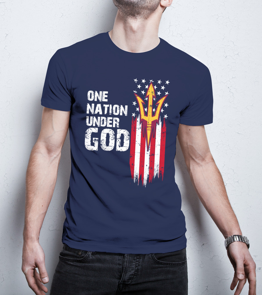 One Nation Under God Arizona State Sun Devils T-Shirt