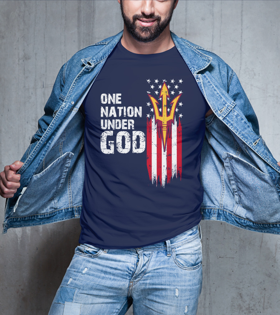 One Nation Under God Arizona State Sun Devils T-Shirt