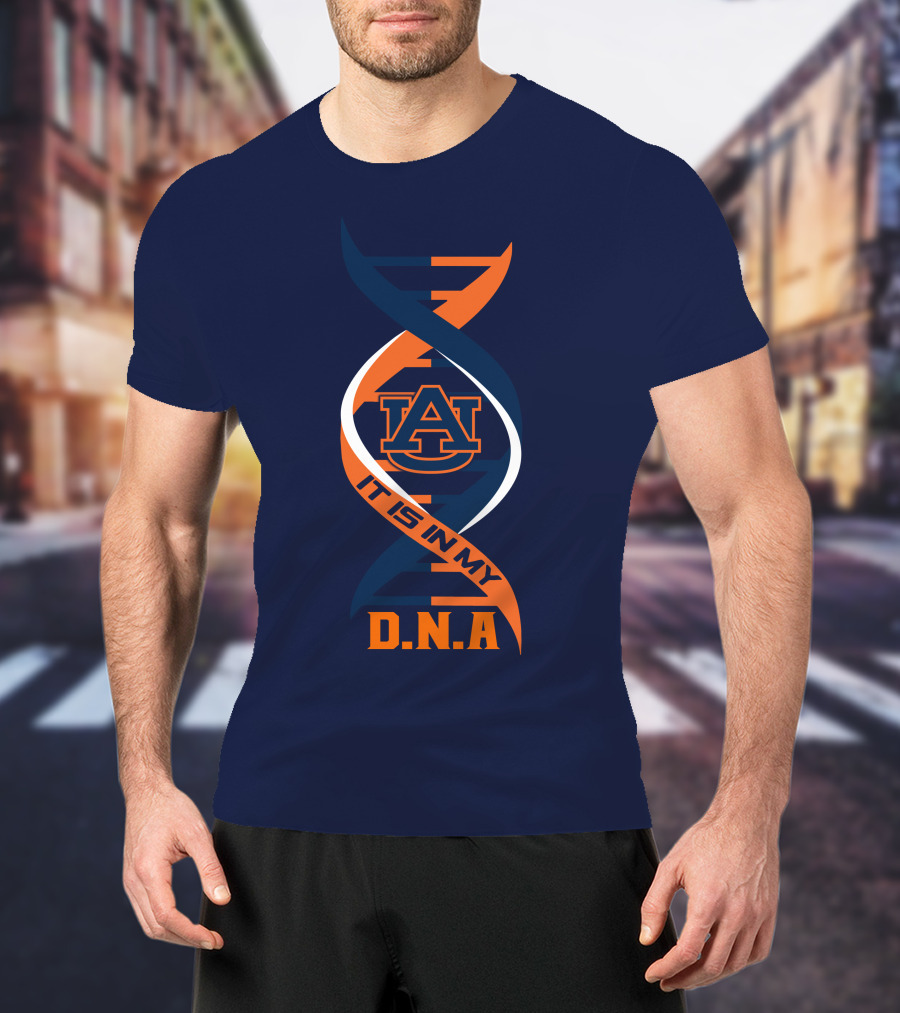 Auburn Tigers Au Logo It Is In My Dna T-Shirt