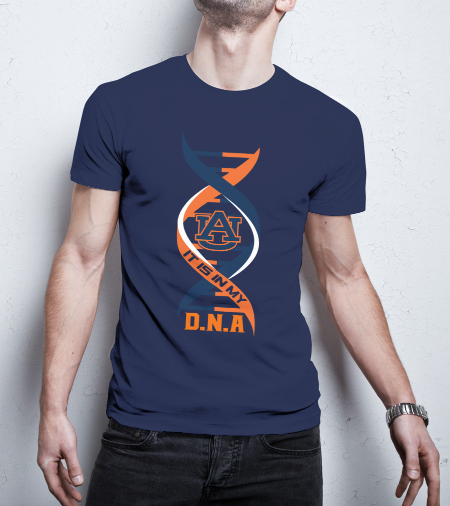Auburn Tigers Au Logo It Is In My Dna T-Shirt