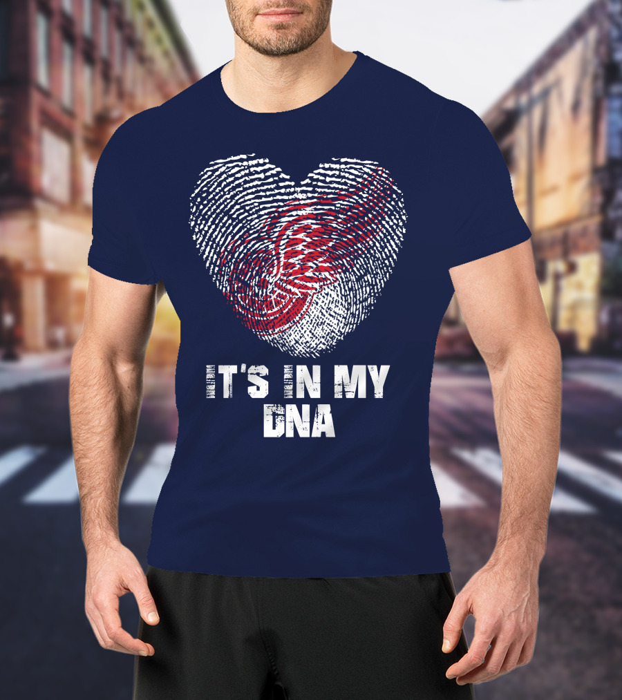 Detroit Redwings It's In My Dna T-Shirt
