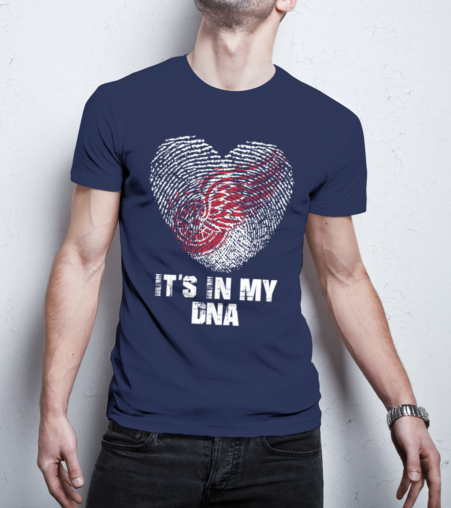 Detroit Redwings It's In My Dna T-Shirt