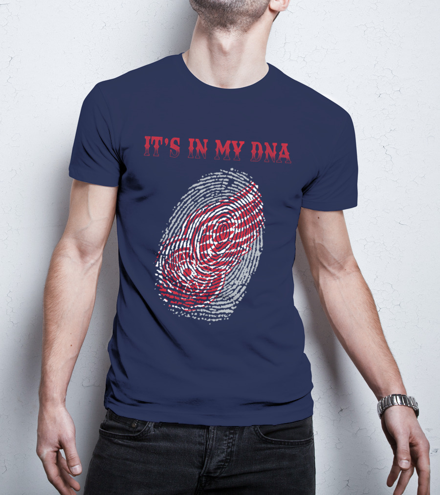 It's In My Dna Detroit Redwings T-Shirt