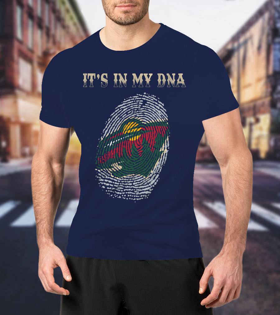 It's In My Dna Minnesota Wild T-Shirt