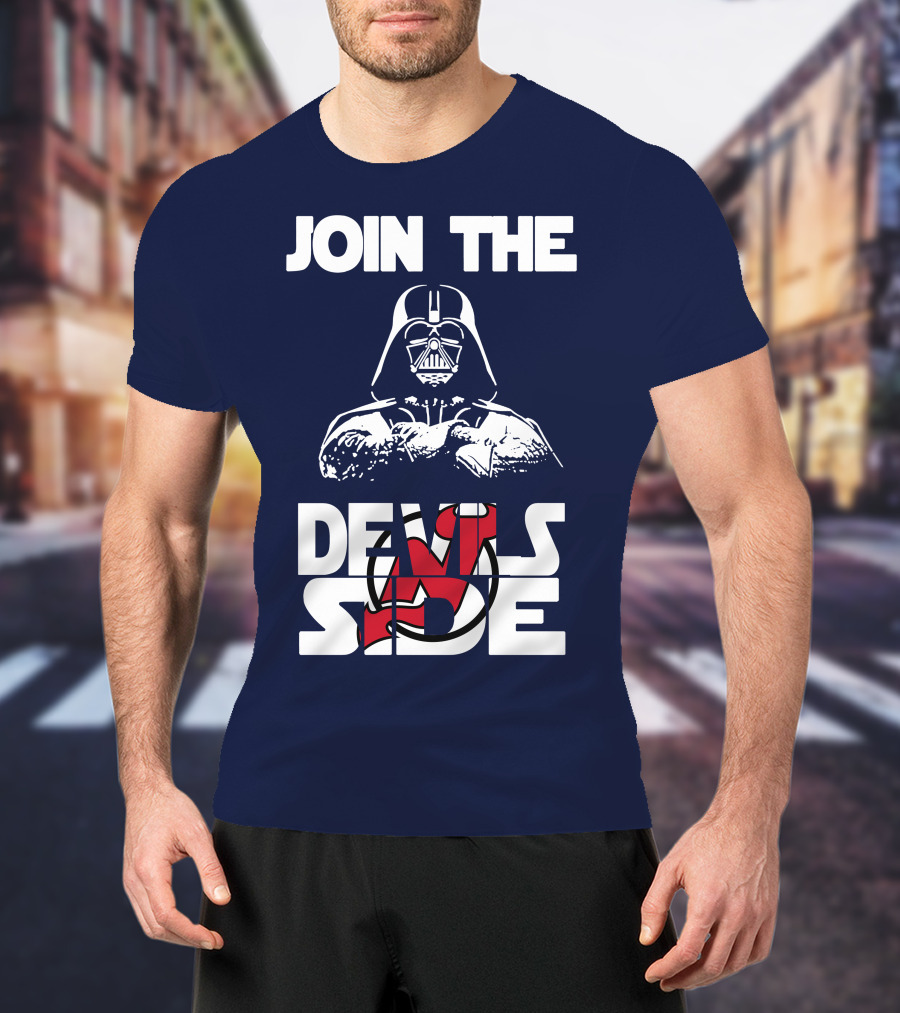 Join The Devils Side New Jersey Devils T-Shirt