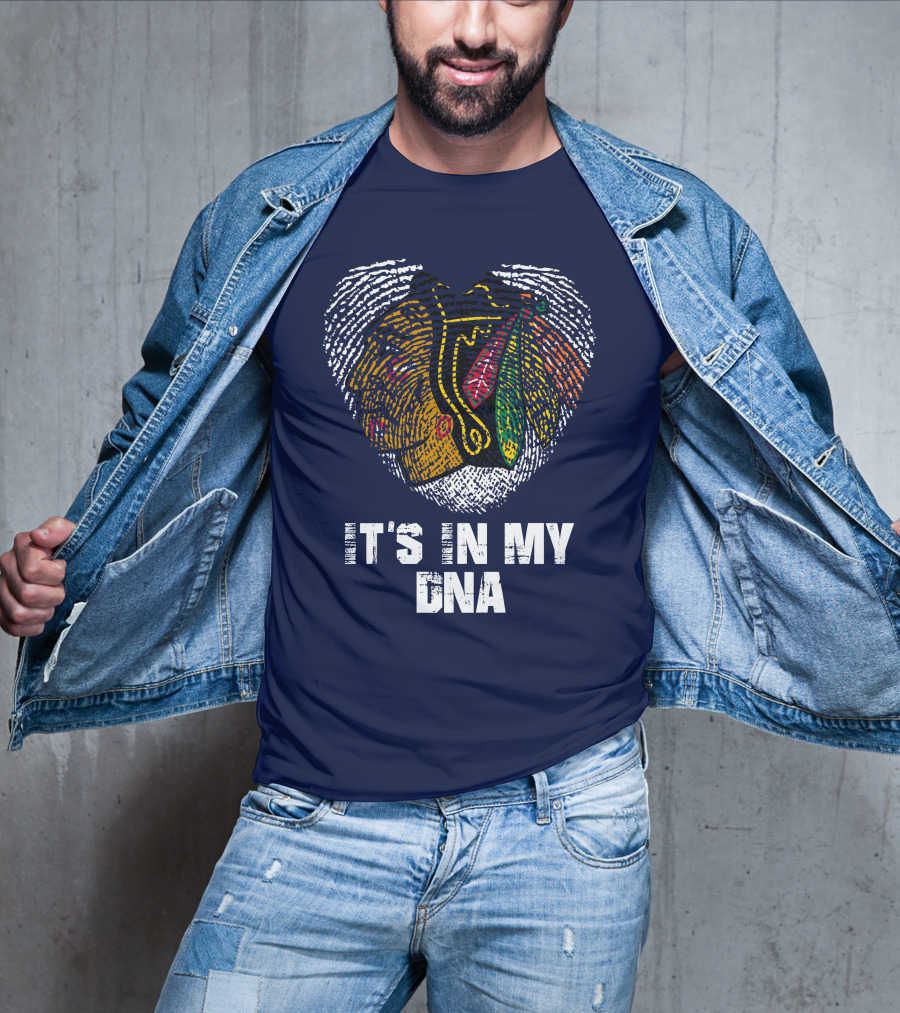 Chicago Blackhawks It's In My Dna T-Shirt