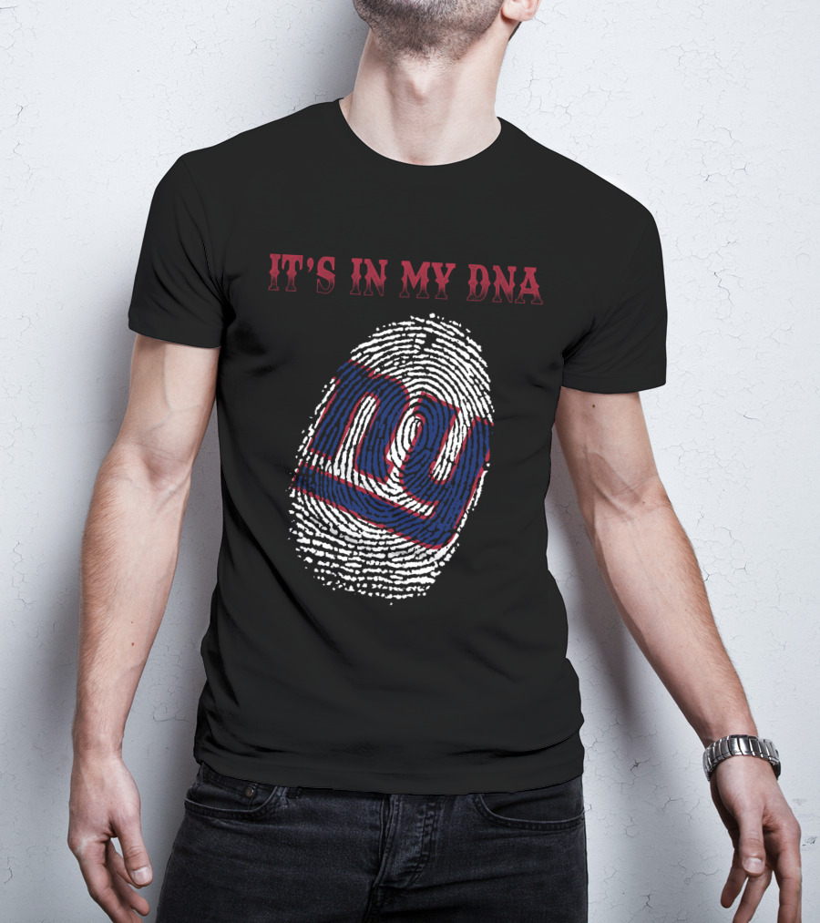 New York Giants It's In My Dna T-Shirt