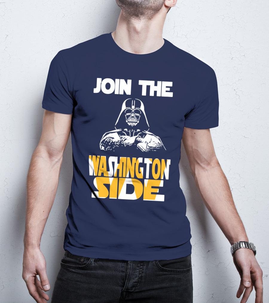 Join The Washington Side Darth Vader T-Shirt