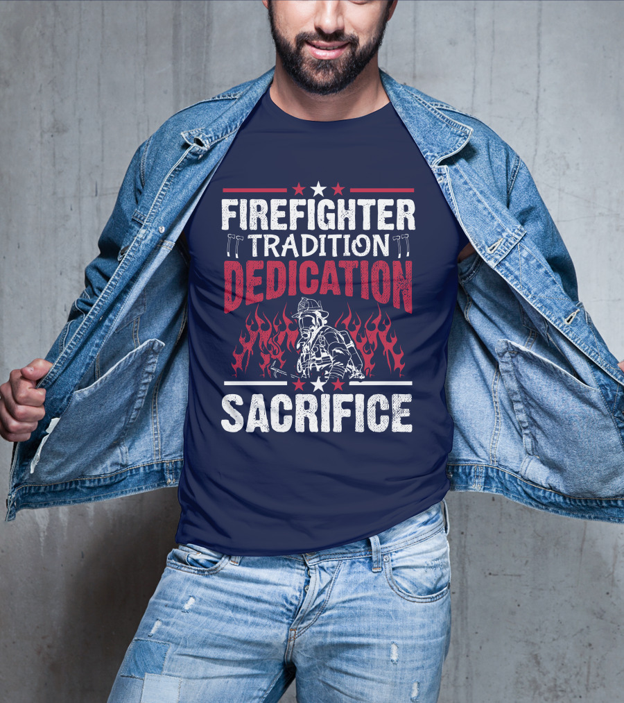 Fighter Tradition Dedication Sacrifice T-Shirt