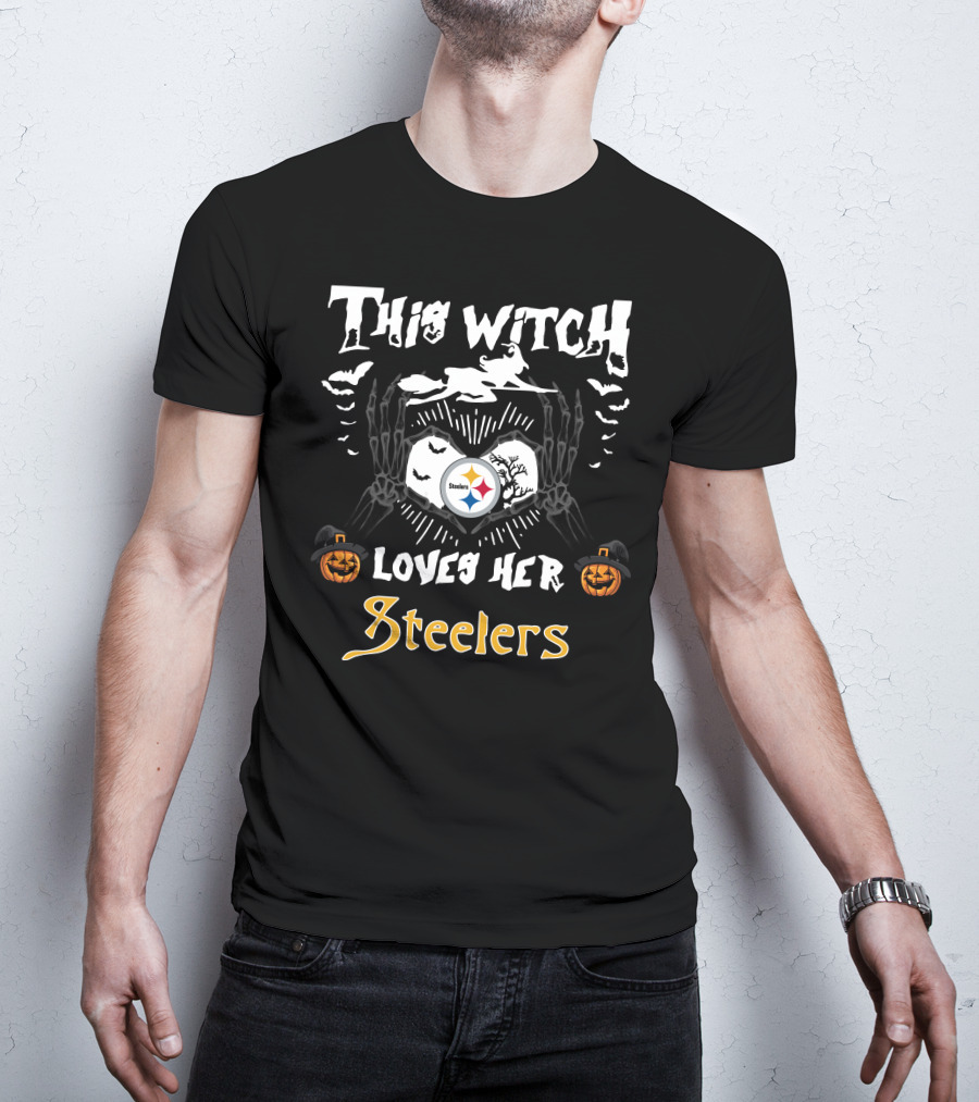 This Witch Loves Her Steelers T-Shirt