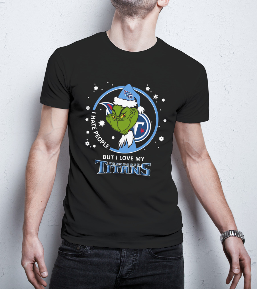 I Hate People But I Love My Tennessee Titans T-Shirt