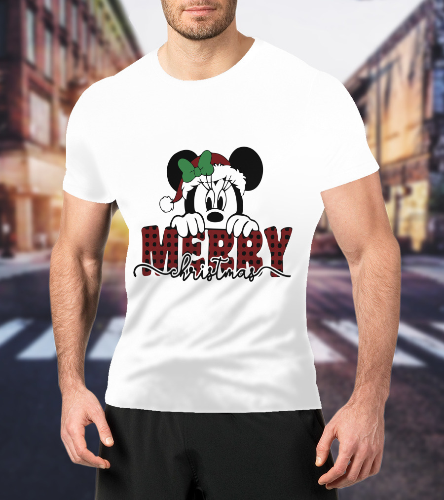Minnie Christmas Merry T-Shirt