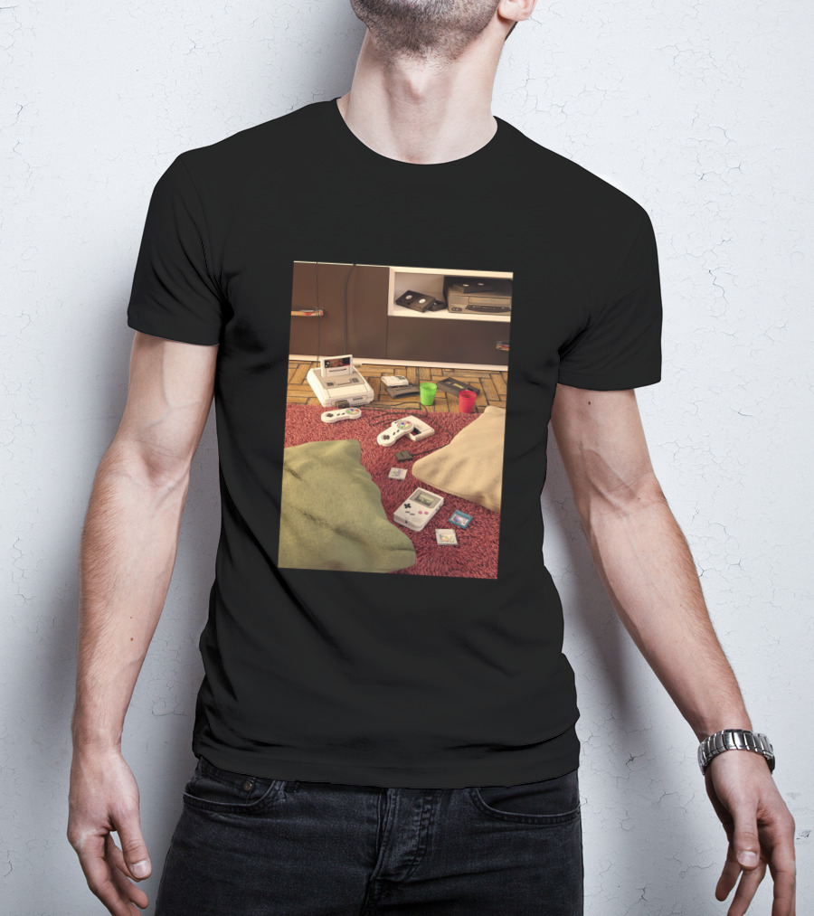80's Kid Retro Gaming Console And Handheld Nostalgia T-Shirt