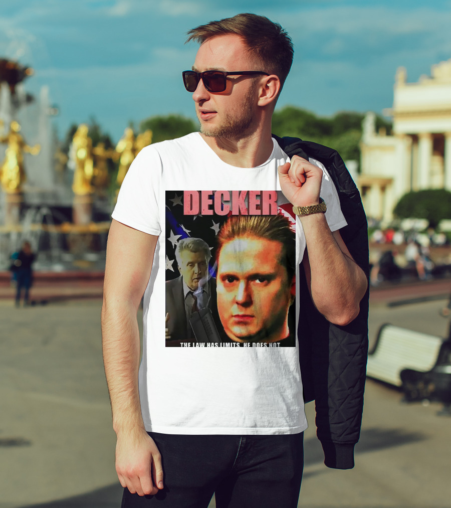 DECKER The Law Has Limits He Does Not On Cinema At The Cinema T-Shirt