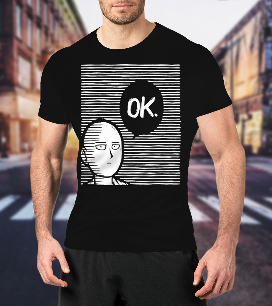 One Punch Man OK Comic T-Shirt