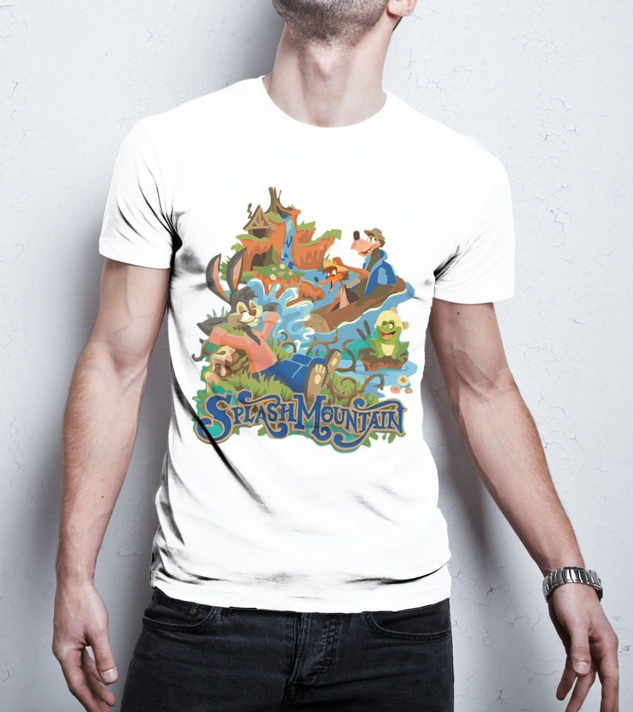 Splash Mountain Disney Characters Adventure T-Shirt
