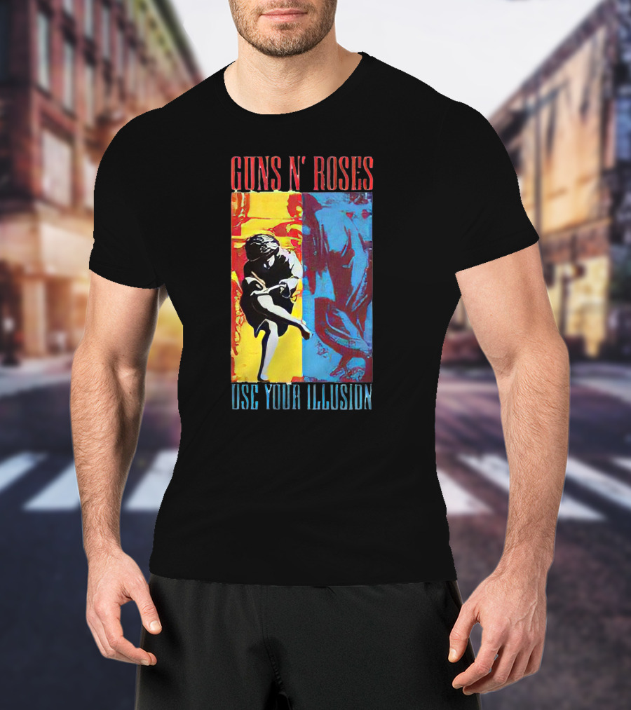 Guns N' Roses Use Your Illusion Colorful T-Shirt