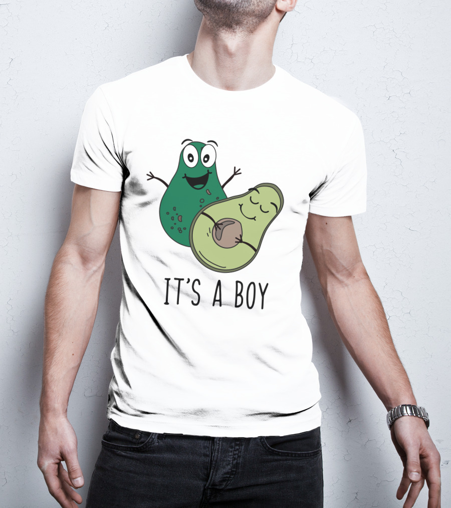 It's A Boy Avocado T-Shirt