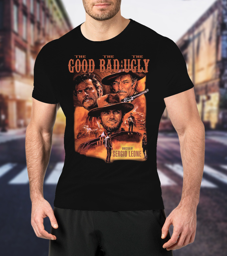 The Good The Bad And The Ugly Directed By Sergio Leone T-Shirt