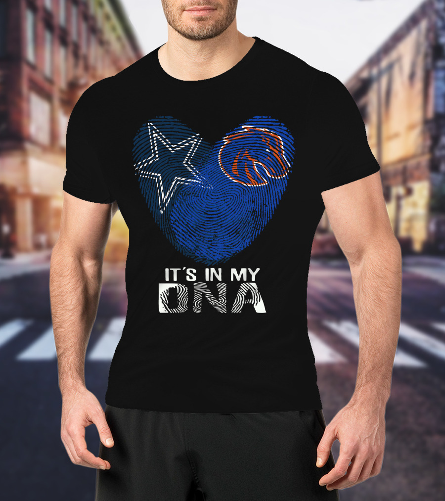 Cowboys Star Boise State Broncos It's In My DNA T-Shirt