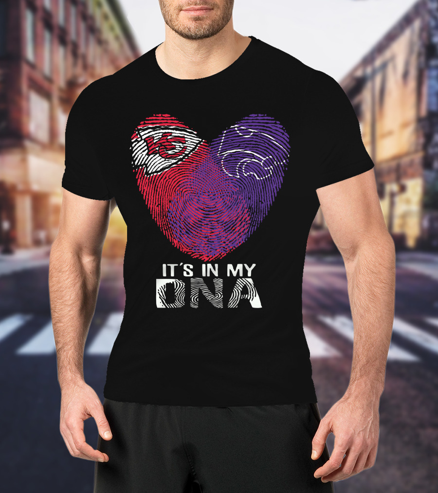 Kansas Chiefs Wildcats It's In My DNA T-Shirt